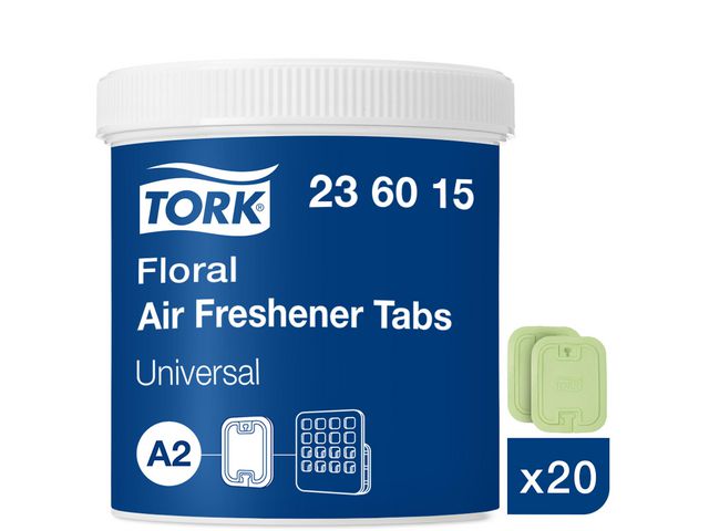 TORK Luktförbättrare platta A2 Blom 20/fp | Städ och hygien - Luktförbättrare - Doftdispenser och refill | Kontorsexperten