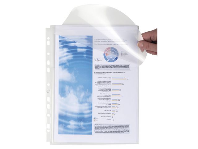 Exacompta Plastficka exp.flik A4 10/fp | Kontorsmaterial - Mappar och plastfickor - Plastfickor - Signal | Kontorsexperten