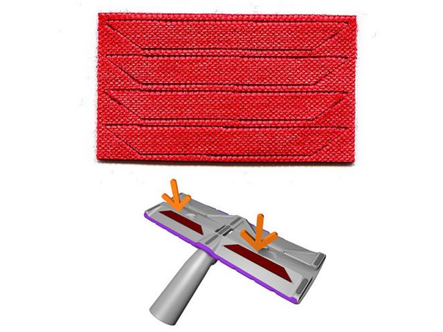 Glidremsor TWINNER trådplock röd | Städ och hygien - Dammsugare - Dammsugartillbehör | Kontorsexperten