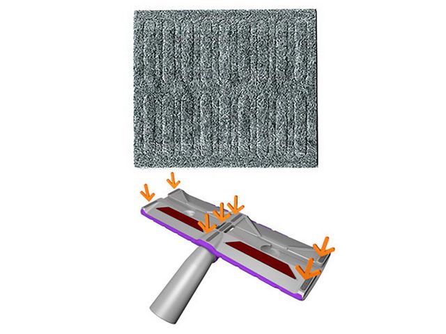 Glidremsor TWINNER universal grå | Städ och hygien - Dammsugare - Dammsugartillbehör | Kontorsexperten