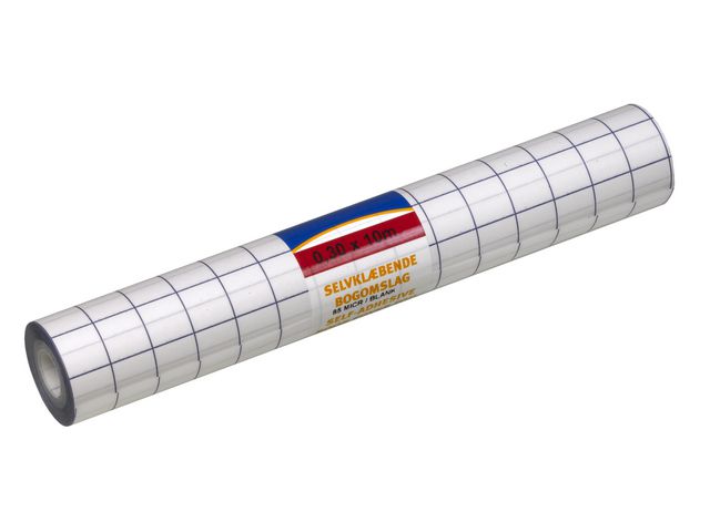 BANTEX Bokplast självhäftande 80 my 30cmx10m blank | Skola och förskola - Förbrukning skola häften - Bokplast | Kontorsexperten