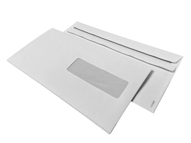 SOBER® Kuvert E65 H2 110x220mm självhäftande 500/fp | Emballage och lagerutrustning - Kuvert och postemballage - Kuvert - E5 E65 och S65 | Kontorsexperten