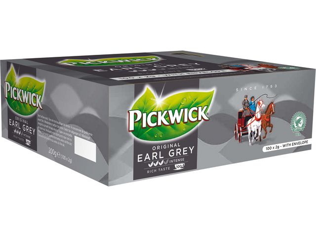 PICKWICK Te Earl Grey 100/fp | Kök och servering - Kaffe och te - Te | Kontorsexperten