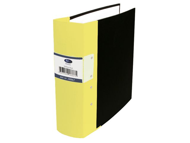 Actual Kontorspärm A4 80mm gul | Kontorsmaterial - Pärmar och register - Träryggspärmar - A4 | Kontorsexperten
