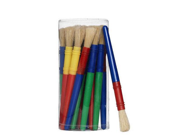 PLAYBOX Barnpensel 30/fp | Skola och förskola - Målarfärg och tillbehör - Penslar | Kontorsexperten