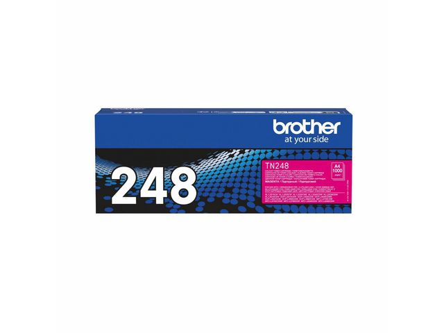 Brother Toner TN248M 1K magenta | Toner och bläck - Tonerkassetter - Toner Brother | Kontorsexperten