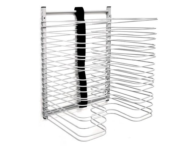 Vägghängt torkställ i metall | Skola och förskola - Bild och form - Torkhyllor och förvaring | Kontorsexperten
