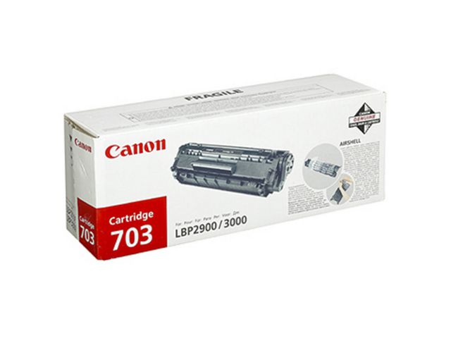 Canon Toner 703, 7616A005, svart, singelförpackning | Toner och bläck - Tonerkassetter - Toner Canon | Kontorsexperten