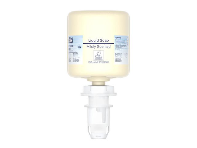 TORK Tvål S5 Handtvätt Mini Flytande 525ml | Städ och hygien - Tvål och hygien - Hygiensystem - Tork | Kontorsexperten