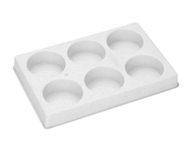 PLAYBOX Palett för 44 mm färgblock 6/fp | Skola och förskola - Målarfärg och tillbehör - Paletter | Kontorsexperten