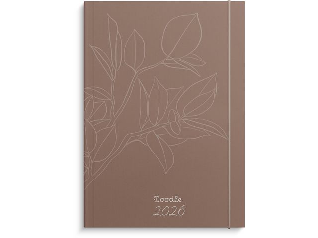 Burde Kalender Doodle inbunden | Almanackor och kalendrar - Temakalendrar - Kreativitet | Kontorsexperten