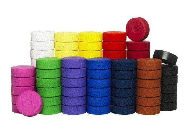 PLAYBOX Färgblock 44 mm, cerise 6/fp | Skola och förskola - Målarfärg och tillbehör - Färgblock | Kontorsexperten