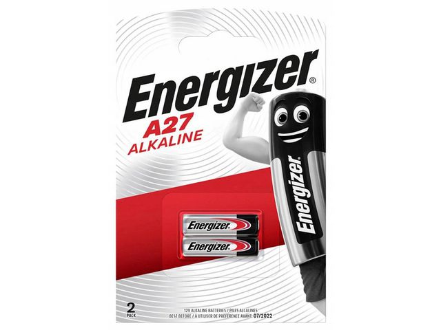 ENERGIZER Batteri A27A/E27A 2/FP | Kontorsmaskiner - Batterier - Övriga batterier | Kontorsexperten