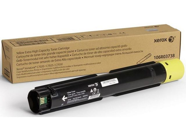 Xerox Toner 106R03738 Gul | Toner och bläck - Tonerkassetter - Toner Xerox | Kontorsexperten
