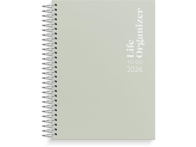 Burde Life Organizer To Do 2026 | Almanackor och kalendrar - Temakalendrar - Hälsa | Kontorsexperten