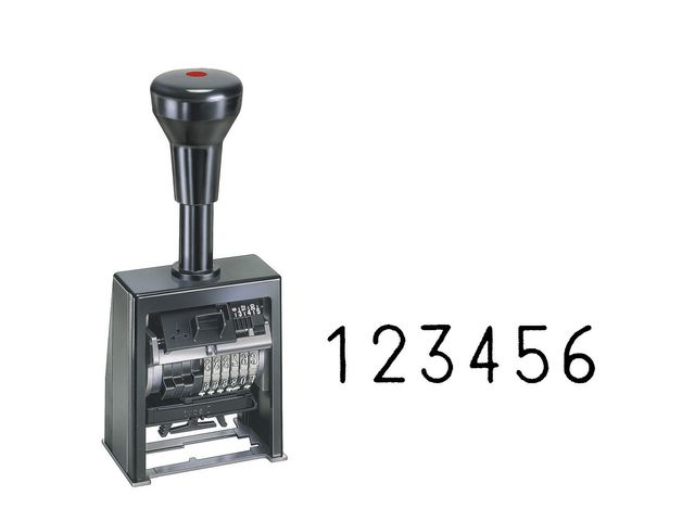 REINER Stämpel Paginering B6K 4,5mm | Kontorsmaterial - Till skrivbordet - Stämplar | Kontorsexperten