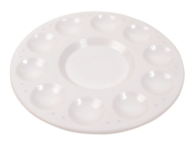 PLAYBOX Palett rund 10/fp | Skola och förskola - Målarfärg och tillbehör - Paletter | Kontorsexperten