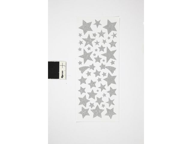 Glitterstickers silver stjärnor 110/fp | Skola och förskola - Hobbymaterial - Bokmärken och stickers | Kontorsexperten