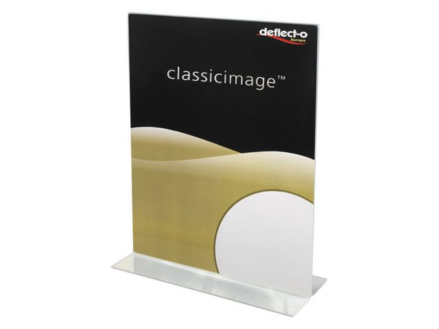 deflecto® Informationsställ acryl A4 stående | Kontorsmöbler och inredning - Tavlor ställ och ramar - Informationsställ | Kontorsexperten