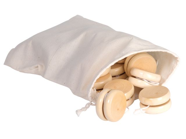 Alternativ bild 0 för Goki Wooden Yo-Yo Natural