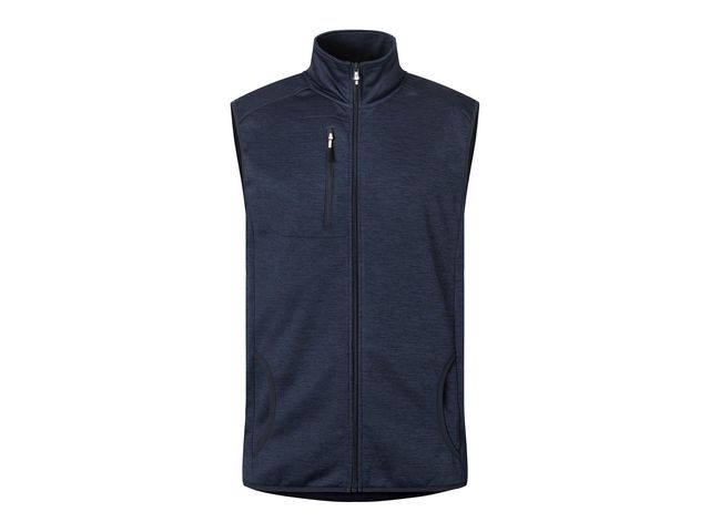 matterhorn Fleeceväst Croz blå mel M | Arbetskläder - Arbetsvästar - Funktionsväst | Kontorsexperten