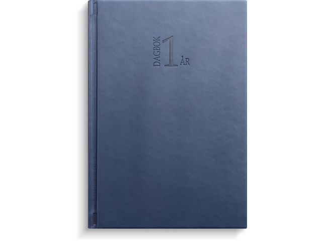 Burde Dagbok 1-års 2026 blå | Almanackor och kalendrar - Dagböcker - Dagböcker | Kontorsexperten
