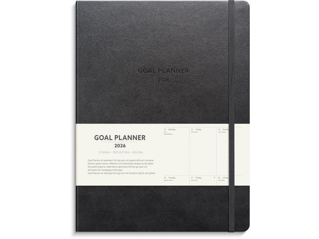 Burde Goal Planner 2026 | Almanackor och kalendrar - Temakalendrar - Produktivitet | Kontorsexperten
