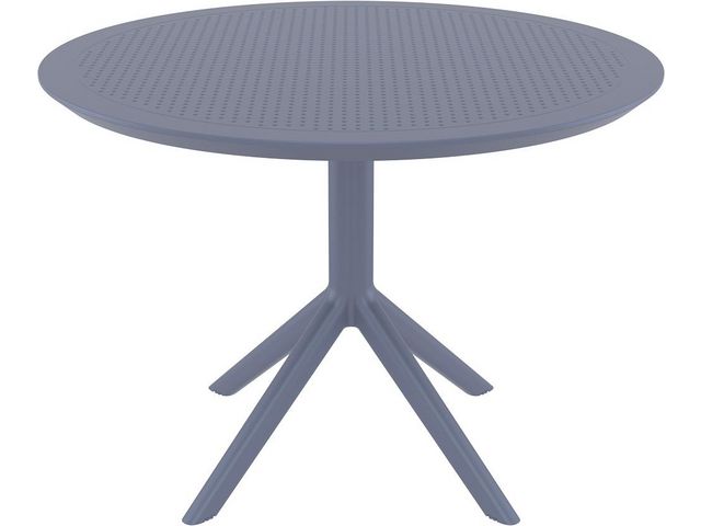 Bord SIESTA Sky runt 105cm m.grå | Kontorsmöbler och inredning - Utemöbler - Bord | Kontorsexperten