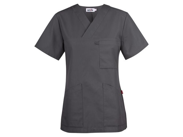 SOUTH WEST Tunika Alva graphite XL | Arbetskläder - Arbetströjor - Bussaronger och klänningar | Kontorsexperten