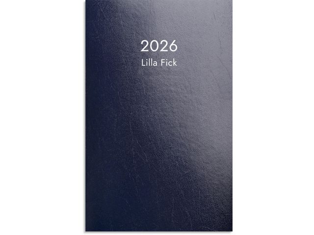Burde Kalender Lilla fick 2026 blå | Almanackor och kalendrar - Fickkalendrar - Små fickkalendrar | Kontorsexperten
