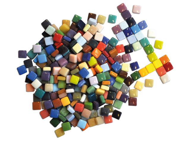 PLAYBOX Porslinsmosaik 10 x 10mm 625/fp | Skola och förskola - Hobbymaterial - Pyssel | Kontorsexperten