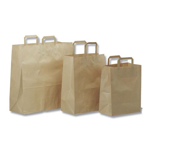 Bärkasse papper 44L brun 175/fp | Emballage och lagerutrustning - Bärkassar och Påsar - Bärkasse - Papper | Kontorsexperten