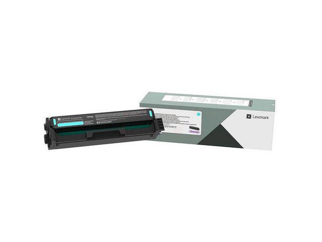 Lexmark Toner C3220C0 Cyan | Toner och bläck - Tonerkassetter - Toner Lexmark | Kontorsexperten
