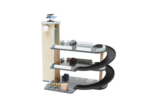 KID´S CONCEPT Kid`s Concept Parkeringshus i trä | Skola och förskola - Lekmaterial - Leksaksbilar | Kontorsexperten