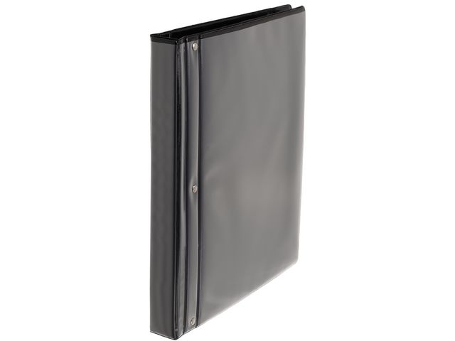 ACTUAL Gaffelpärm PP med ficka A4 40mm svart | Kontorsmaterial - Pärmar och register - Gaffelpärmar i plast | Kontorsexperten