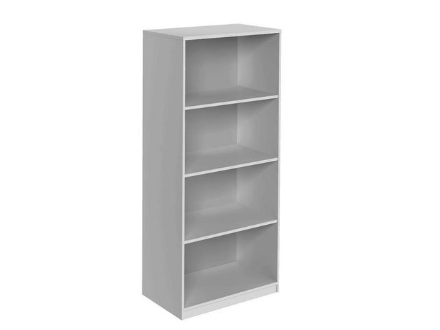 DENORD DESIGN 4xA4-hylla grå | Kontorsmöbler och inredning - Skåp och hyllor - Hyllor | Kontorsexperten