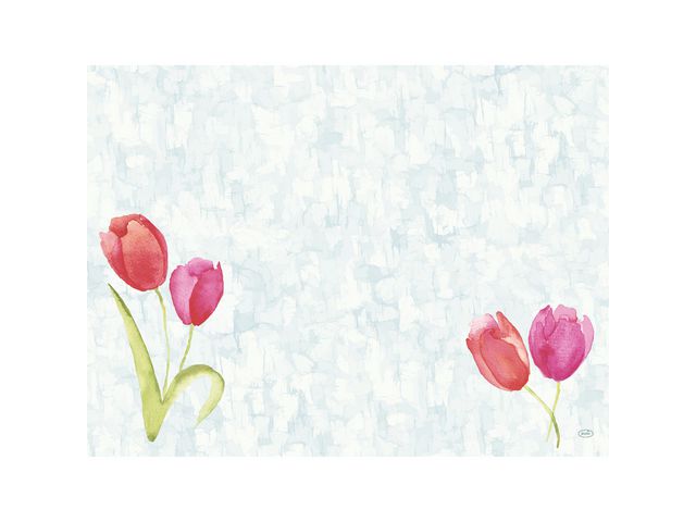 DUNI Tabletter Tulips BIO DC 30x40cm 100/fp | Kök och servering - Servetter och dukar - Tabletter och Underlägg | Kontorsexperten