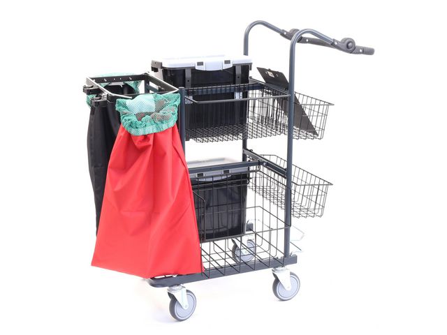 Hygienteknik Städvagn liten | Städ och hygien - Städvagnar - Tillbehör städvagnar | Kontorsexperten