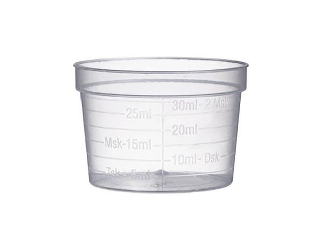 Medicinbägare 30ml Klar 50/fp | Sjukvård och omsorg - Diagnos och behandling - Medicinering | Kontorsexperten