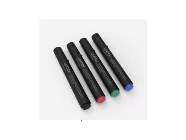 LINTEX Whiteboardpenna 4 färger 4/fp | Kontorsmaterial - Pennor - Whiteboardpennor - Rund spets | Kontorsexperten