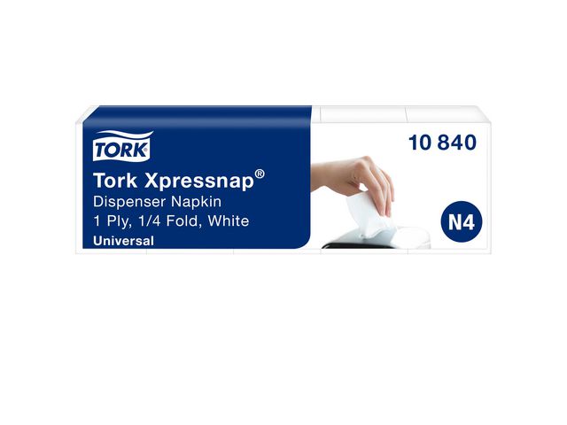 TORK Servett xPN N4 Universal 1-lags Vit 1125/fp | Kök och servering - Servetter och dukar - Dispenserservetter | Kontorsexperten