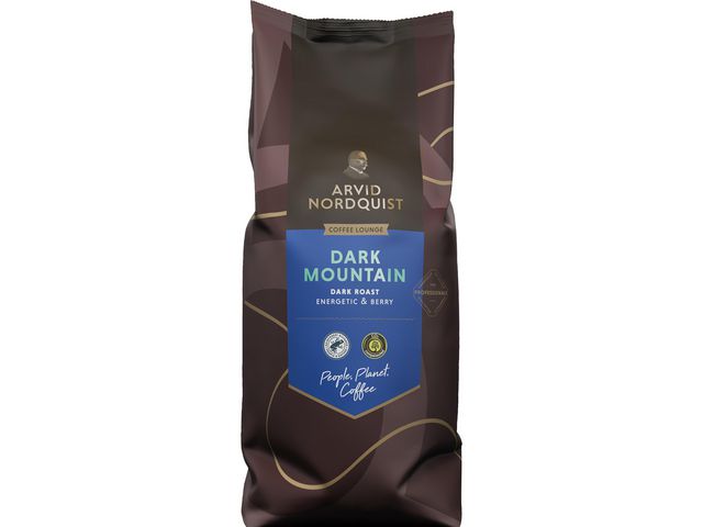 Arvid Nordquist Kaffe Dark Mountain automatkaffe mörkrostat 1kg