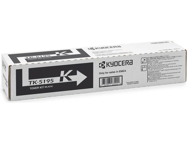 KYOCERA Toner, 5195K, svart, 1T02R40NL0 | Toner och bläck - Tonerkassetter - Toner Kyocera | Kontorsexperten