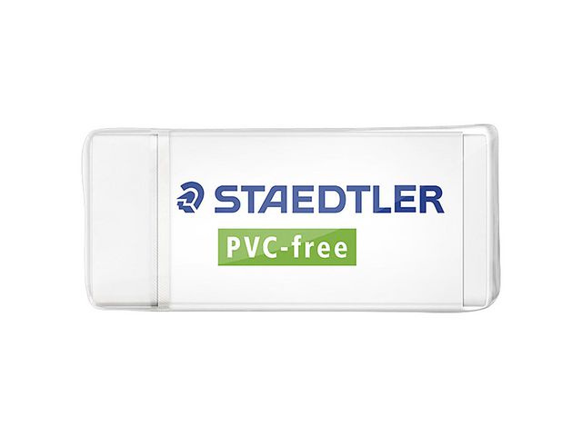 Staedtler Radergummi Pvc-Fri 43x19x13mm vit | Skola och förskola - Pennor och tillbehör - Radergummi | Kontorsexperten