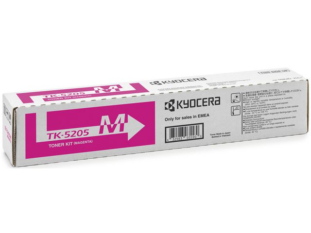 KYOCERA Toner, 5205M, magenta, 1T02R5BNL0 | Toner och bläck - Tonerkassetter - Toner Kyocera | Kontorsexperten