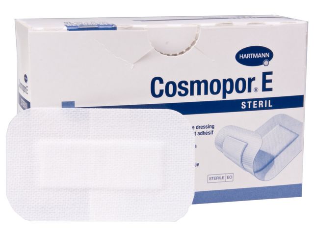 HARTMANN Cosmopore E 5x7,2cm 50/fp | Sjukvård och omsorg - Förband och fixering - Absorberande förband | Kontorsexperten