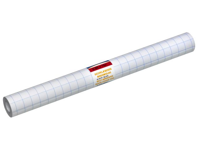 BANTEX Bokplast självhäftande 80 my 50cmx10m blank | Skola och förskola - Förbrukning skola häften - Bokplast | Kontorsexperten