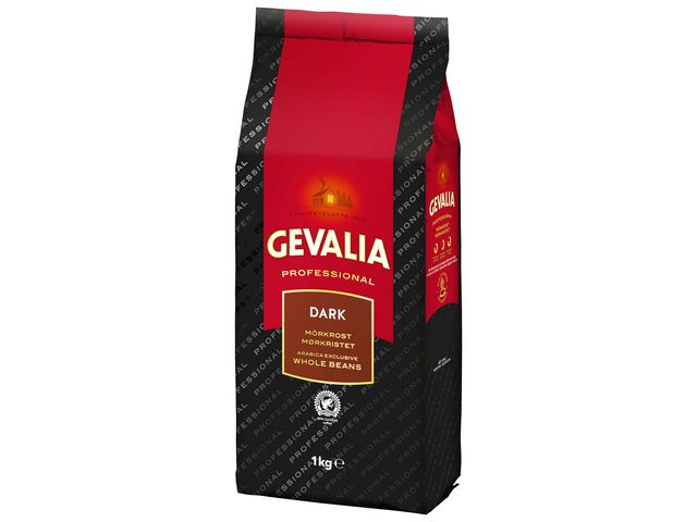 GEVALIA Kaffe Dark Bönor 1kg | Kök och servering - Kaffe och te - Hela Bönor | Kontorsexperten