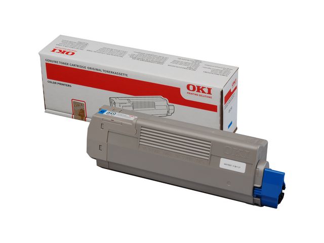 OKI Tonerkassett, cyan, 44315307 | Toner och bläck - Tonerkassetter - Toner OKI | Kontorsexperten