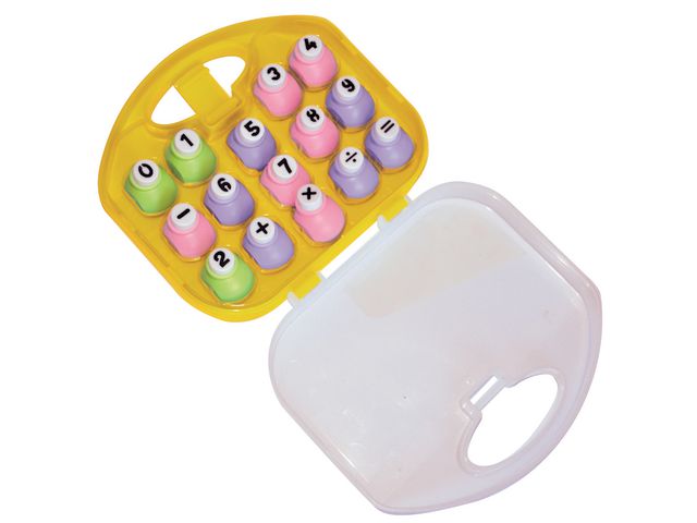 PLAYBOX Stans set 0 - 9 | Skola och förskola - Bild och form - Figurstansar och mönsterverktyg | Kontorsexperten